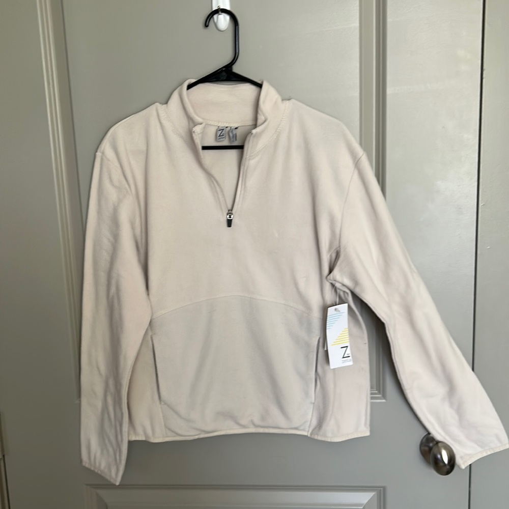 NWT Z by Zella Fleece Pullover